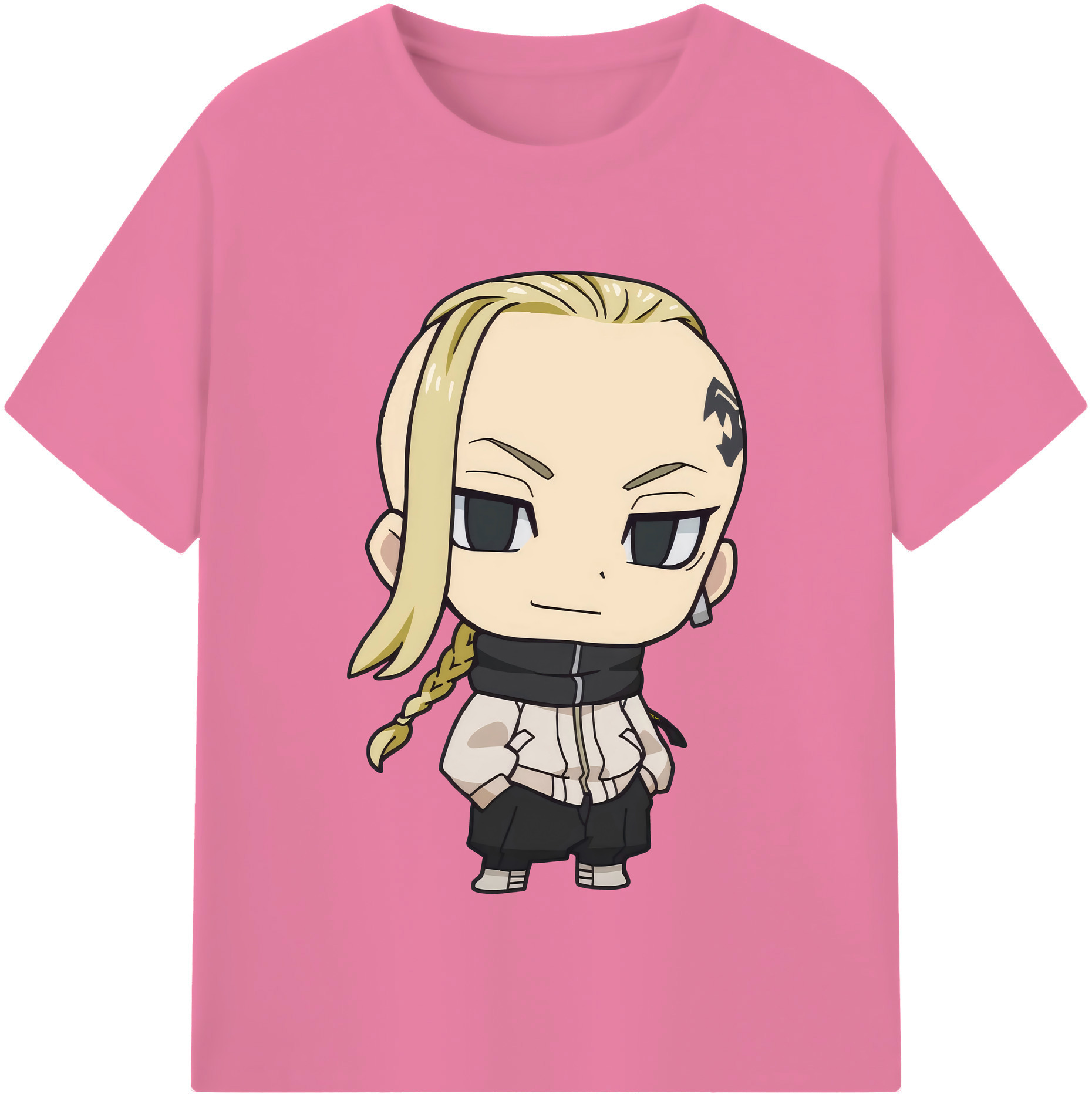 （画像用） 東京リベンジャーズ Tokyo Revengers 綿100％半袖Tシャツ（フロントプリント）